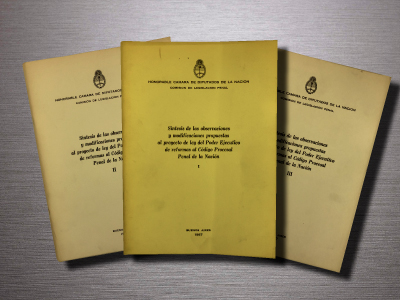 Síntesis de las Observaciones y Modificaciones Propuestas al Proyecto de Ley del Poder Ejecutivo de Reformas al Código Procesal Penal de la Nación